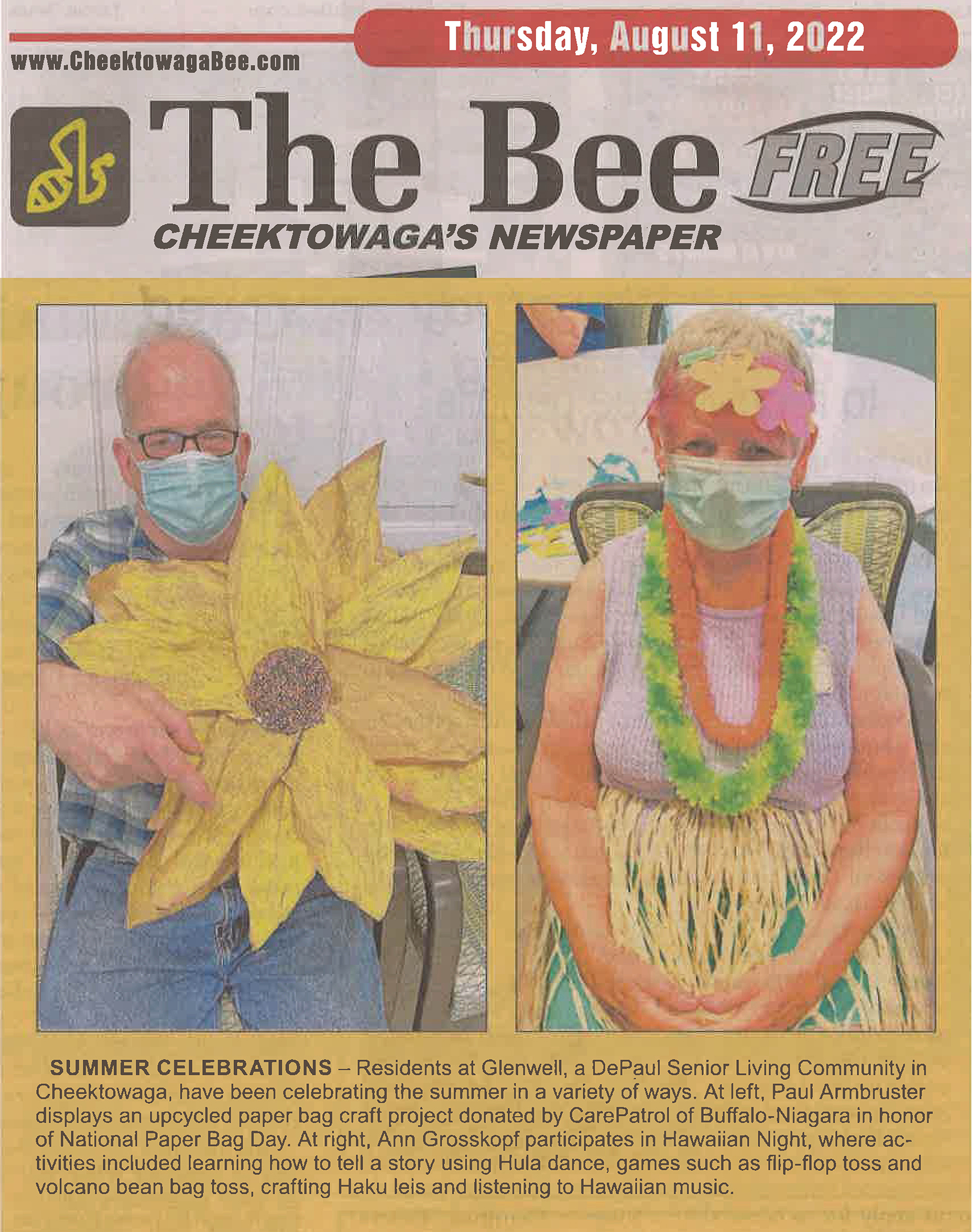 Glenwell Summer Celebrations, 8.11.22 Cheektowaga Bee