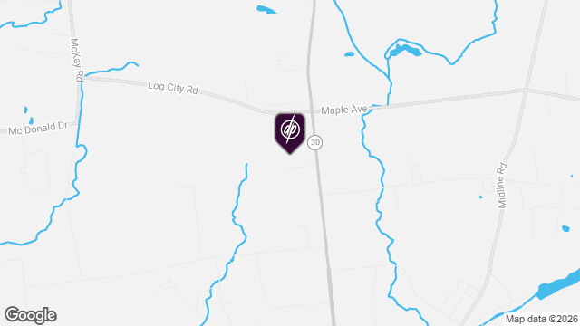 Map showing location of Holland Circle Apartments