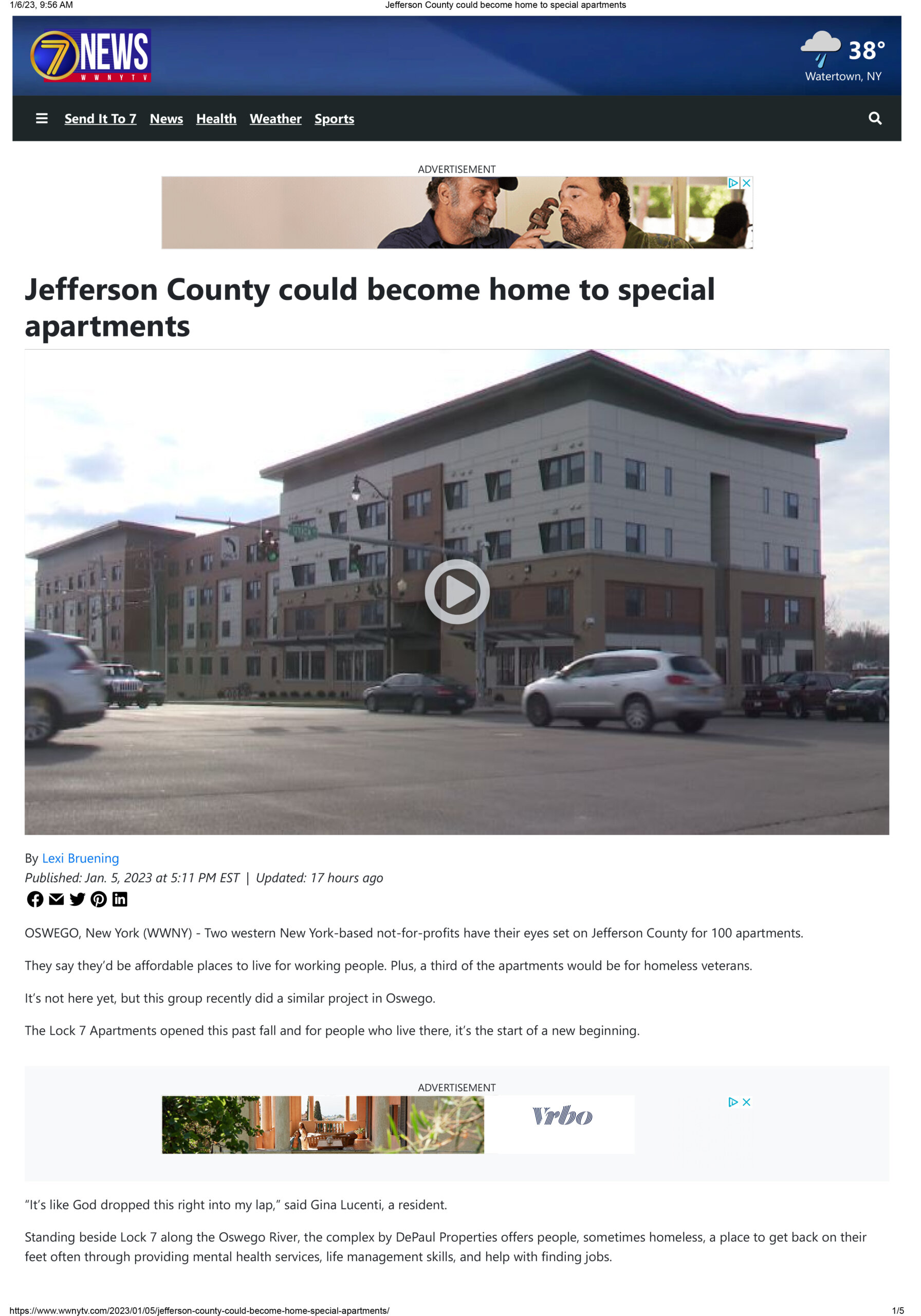 Jefferson County Could Become Home To Special Apartments