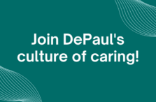 Join DePaul's culture of caring!