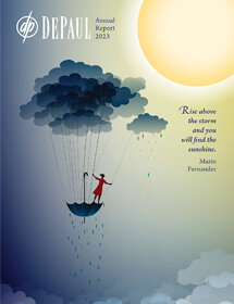 DePaul Annual Report 2023 Cover